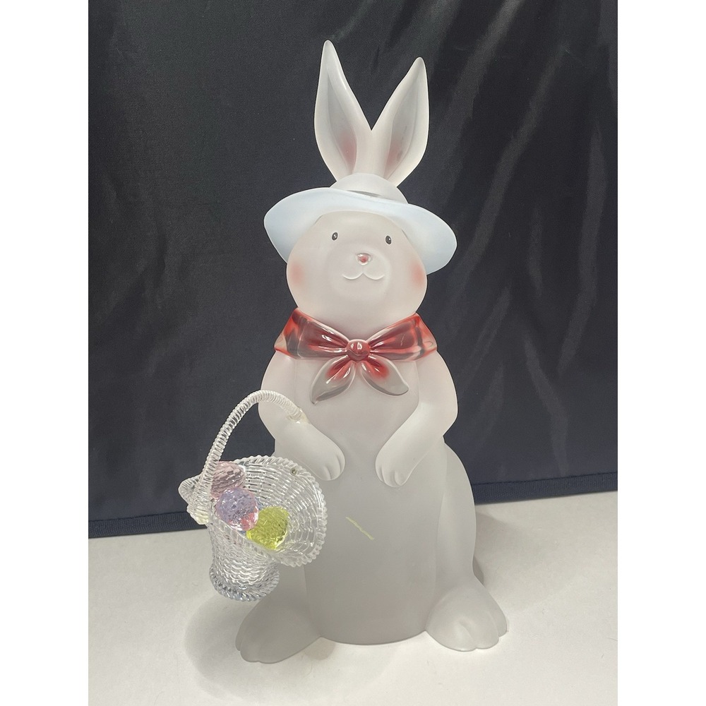 Midwest of Cannon Falls Lucite Resin Mold Easter Bunny Holding Basket‎